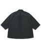 AJOBYAJO Nylon Cape Shirt [Charcoal]