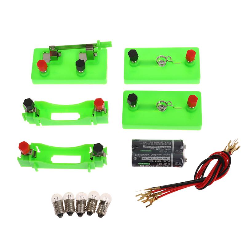 Базовая схема обучения электричеству Учебный комплект для самостоятельного изучения физики Детское образовательное руководство Научные игрушки Эксперименты Практические инструменты