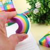 1 Pcs Rainbow Eraser Pencil Eraser Stationery Soft 2b Eraser Suitable For Office And School