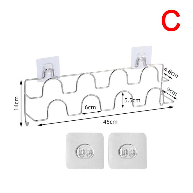 Настенная полка для хранения тапочек, подвесная полка, органайзер для обуви, держатель, крючок