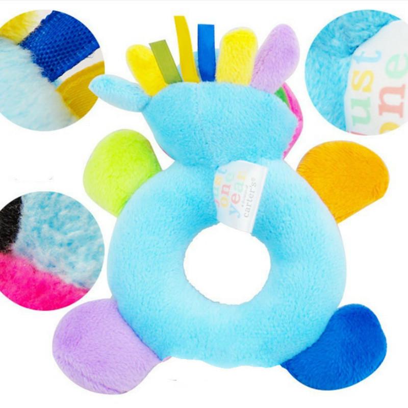 Soft Pink Elephant Plush Educational Toys for Infant Gift