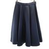 IENA Made In Japan Mimole Length Flare Skirt 38 Navy Women Used