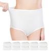 Masamilk Disposable Plus Individually for and Emergency Preparedness Women's Panties, 10-Pack, Size, Deep-Fitting, Packaged, Maternity, Travel,