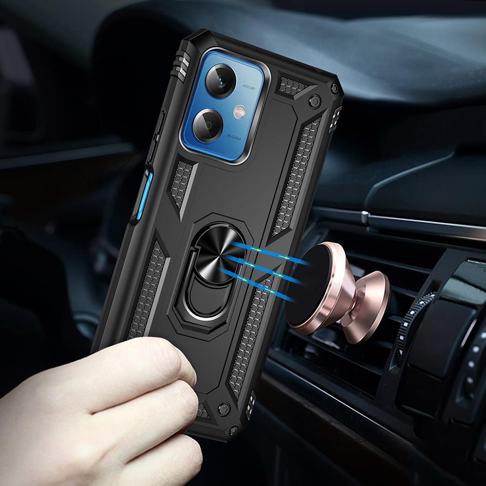 For Xiaomi Redmi Note 12 5G (Global)/(India)/(China)/Poco X5 5G Ring Kickstand Phone Case TPU+PC Cell Phone Cover