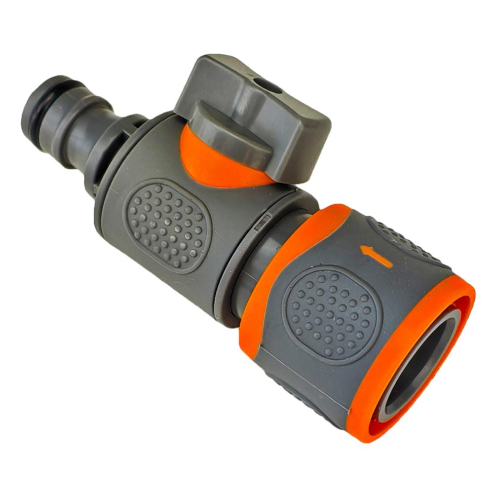 Integrated Flow Control Valve Garden Hose Adapter Leak-free Connection