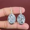 Серьги из яшмы Pinolith, драгоценные камни, серьги из стерлингового серебра 925 пробы, ювелирные изделия из яшмы Pinolith, серьги ручной работы, подарки на годовщину