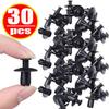 10/30/50/100pcs 8mm Plastic Rivets Fasteners Screw Car Bumper Fender Black Rivet Car Fastener Clips for Toyota Focus Kia Nissan Yamaha