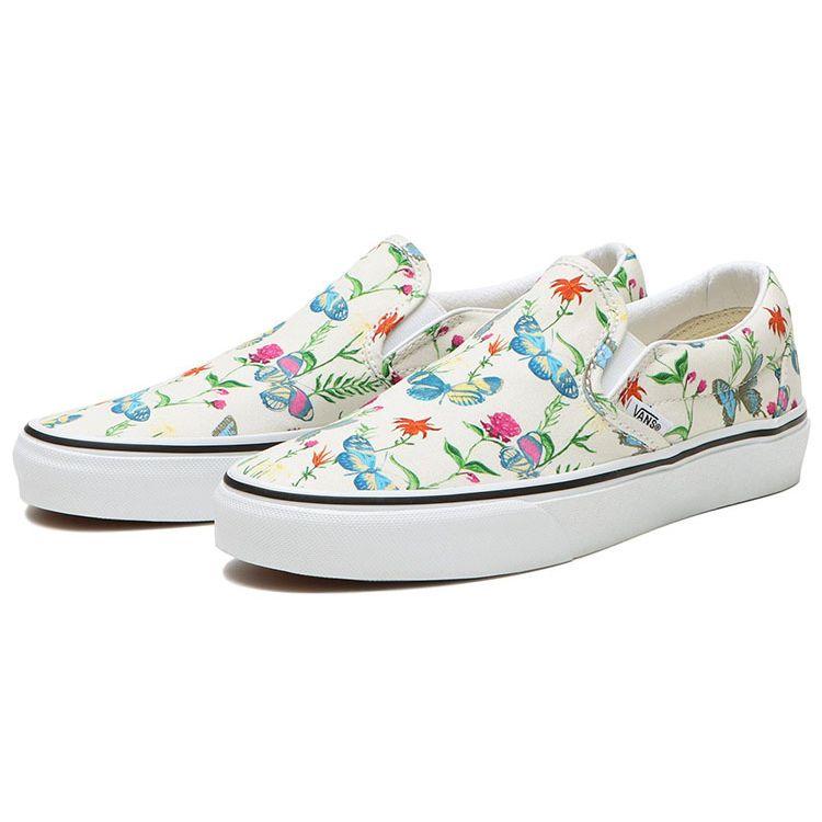 Vans Классические кроссовки-слипоны унисекс с цветочным принтом Parks Project x White Marshmallow True-White VN0A5AO8UC0