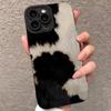 Креативный силиконовый чехол для телефона с узором «Молочная корова» для iPhone 17 AIR 16 15 14 13 12 11 PRO MAX XSMAX XR 7 8 PLUS Y2K Силиконовый чехол
