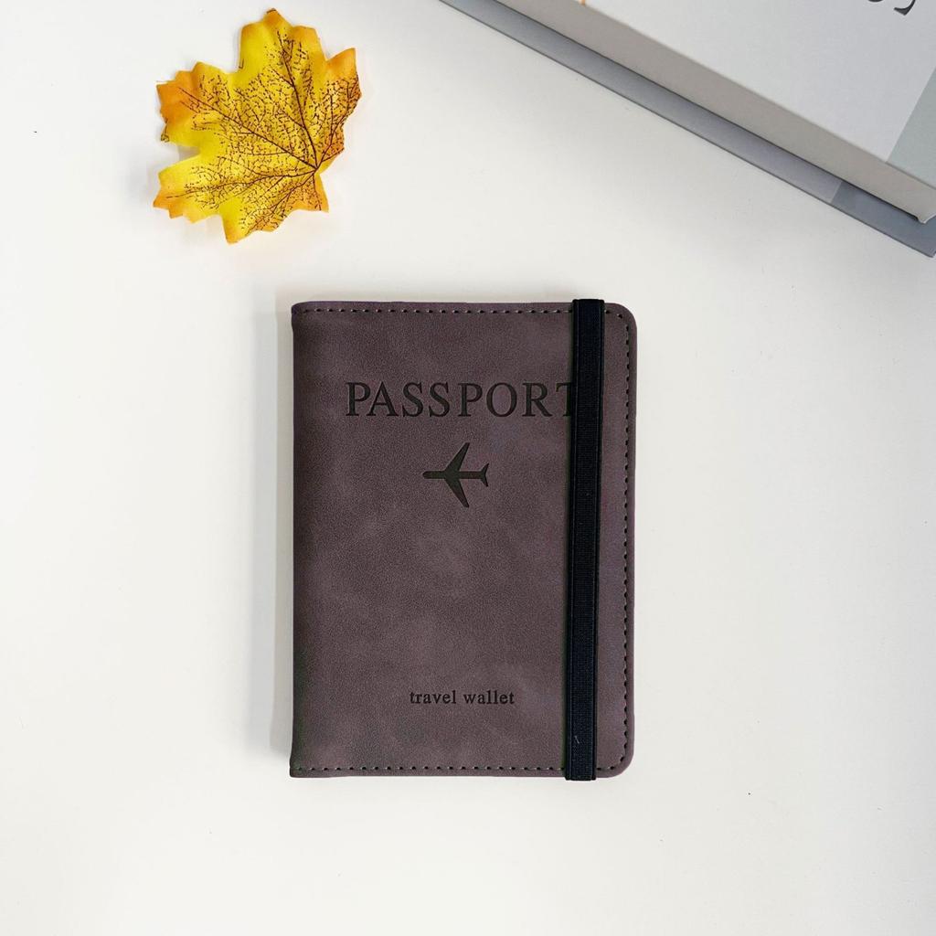 PU Leather Card Holder Passport Holder Passport Bag