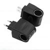 Адаптер прикуривателя автомобиля AC 220 В в DC 12 В EU US Plug Converter Адаптер для настенной розетки Автоматический преобразователь Автомобильный аксессуар