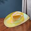Women Party  Hat Bright Color Concave Top Wide Brim Glossy Surface Cosplay Dress-up Costume Dance Show Props Western Cowboy Hat Headwear