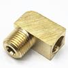 M6 M8 M10 1/8" BSP Мужской Женский Угольник 90 Градусов Блок Латунный Трубный Фитинг Соединитель Для Компрессионного Фитинга Масляная Смазка