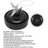Blender Replacement Parts for Ninja 7 Fins Blade BN401 BN751 BN801 BL480 BL640 Cup Nutri Blender Parts High-Impact Plastic Stainless Steel Extractor