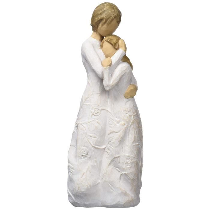 Figurine - ENESCO - Willow Tree - Femme et enfant - Sculpture en résine peinte à la main - Intérieur