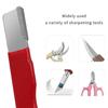Портативная точилка для кухонных ножей, мини-карманный инструмент для заточки ножей для альпинизма, кемпинга, путешествий, барбекю, ручных инструментов
