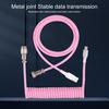 Mechanical Keyboard Cable Vibrant Color Plug-and-play Flexible Extra-long Telescopic Tangle-free