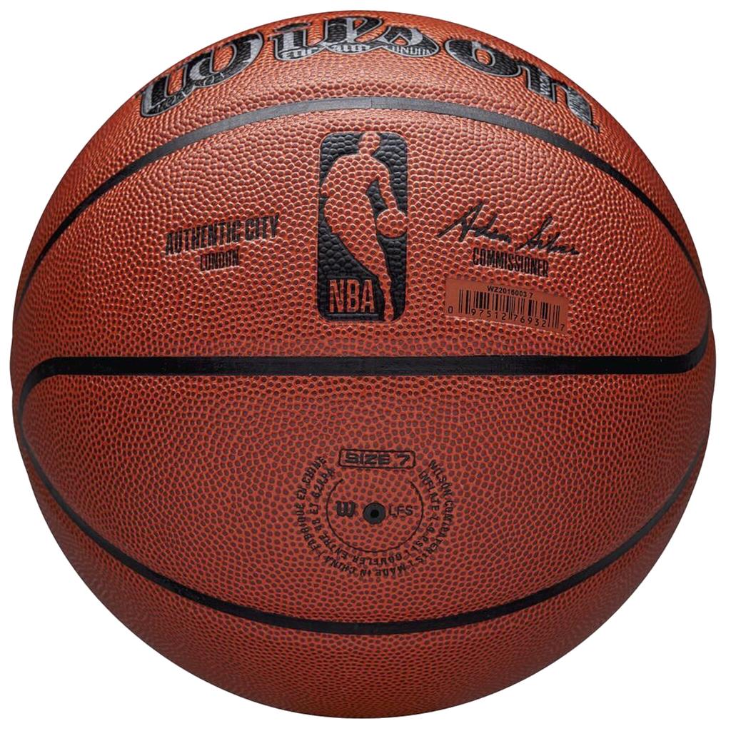 Wilson NBA Authentic City London Ball, Unisex orange Basketball