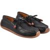 Женские лоферы на блочном каблуке Shoetopia Черные
