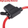 Inline Fuse Holder  Waterproof Inline Fuse Holder Mini, Small, Standard Blades Fuse for Car Boat Motorcycle Truck