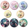 32/44/58mm Hatsune Miku Cartoon Figure Brooches Cosplay Exquisit Badge for Collar Backpack Hat Accessory Handmade Enamel Pins Decoration