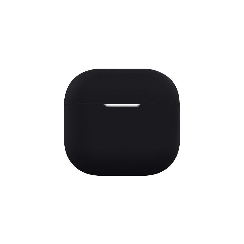 Подходит для airpods4 силиконовый чехол для наушников без застежки, противоударный и противоскользящий защитный чехол, силиконовый защитный чехол для наушников.