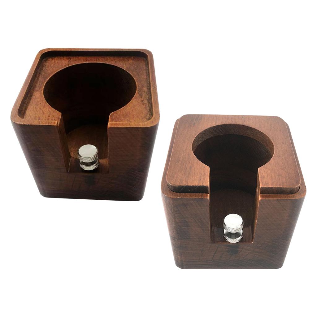 Деревянная подставка для эспрессо-тампера, противоскользящая подставка для ресторана