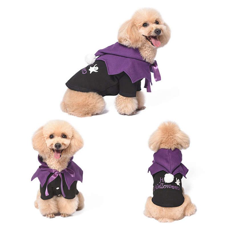 Костюм для питомца на Рождество для собак Одежда для питомцев на Рождество для домашних животных Накидка для собак Халат Товары для питомцев и одежда для собак