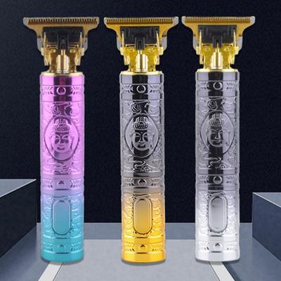 Машинка для стрижки волос для мужчин Профессиональный триммер для волос Триммер с Т-образным лезвием Триммер с нулевым зазором Беспроводной перезаряжаемый триммер для бороды