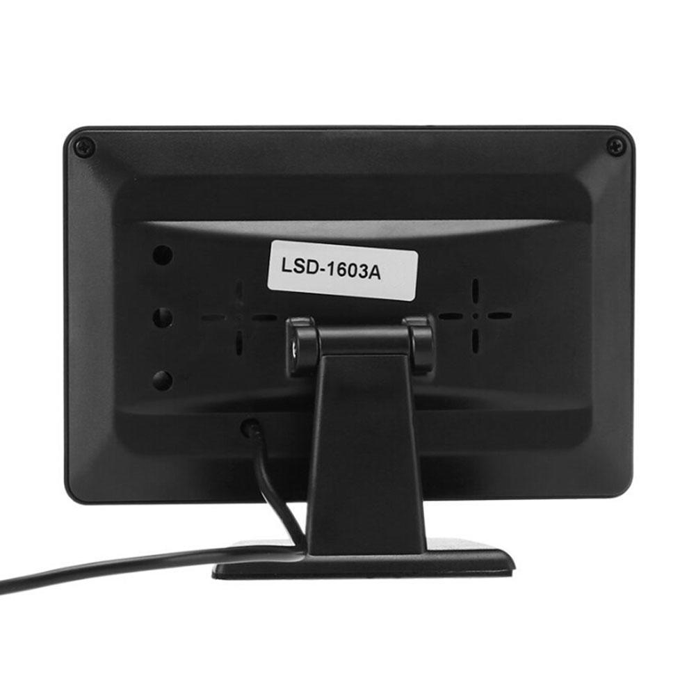 4,3-дюймовая автомобильная резервная камера заднего вида, система монитора с ЖК-дисплеем, комплект для парковки заднего вида, комплект