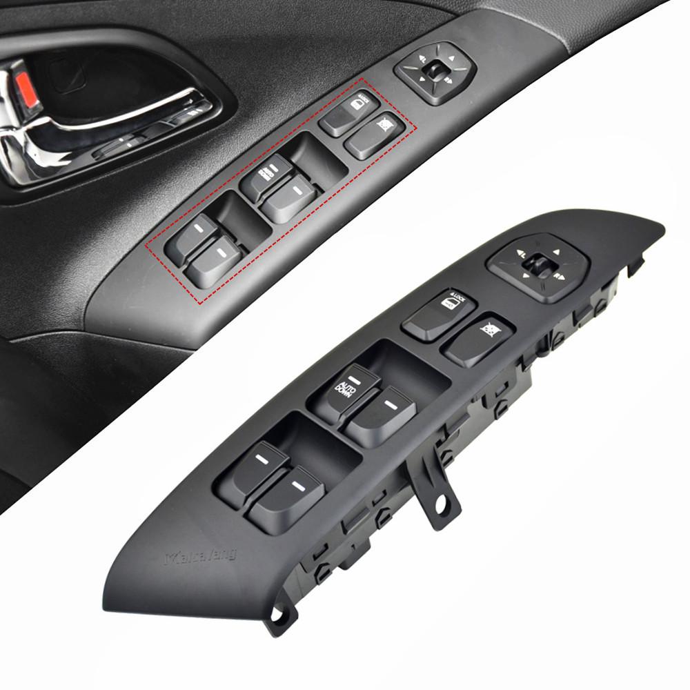 Electric Master Power Window Control Switch Button Rearview Mirror Folding For Hyundai IX35 2009 2010 2011 2012 2013 2014 2015