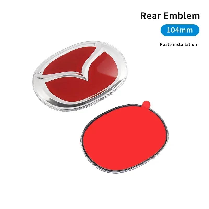 Автомобильный Капот Передняя Решетка Багажника Задний Логотип Значок Наклейка Деколь Для Mazda 2 3 6 CX5 CX3 CX6 RX7 MX5 CX9 CX7 Декор