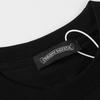 9989 CHROME HEARTS 2025 Летняя новая высококачественная хлопковая футболка с круглым вырезом, свободная, большого размера, для мужчин и женщин, парная футболка