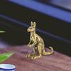 Скульптура животного Кенгуру Украшение Поделки Подарок Мини-фигурка Статуэтка для спальни