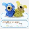 Mop Plush, Cute Dog Biting and Making Sounds, Throwing and Grinding Teeth Toys, Large and Small Dog Training Interactive Plush Toys