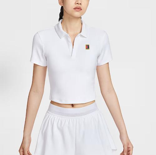 Nike Женские белые поло HJ8993-100