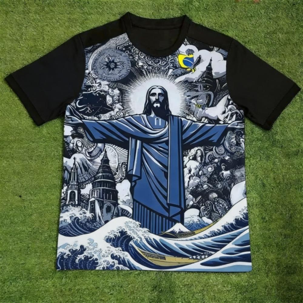 Fashion JESUS Printed T-shirt Summer Kids Casual Outdoor Girl and Boy Short Sleeved Tees Top Pullover