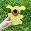 Funny Cartoon Squeaky Dog Creative Wear-resistant Pet Shake Sound Soft Portable Pet Interactive Grinding Teeth
