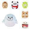 Adorable Corgi Panda Seal Frog Plush Doll Transforming Cat And Armored Dinosaur Design