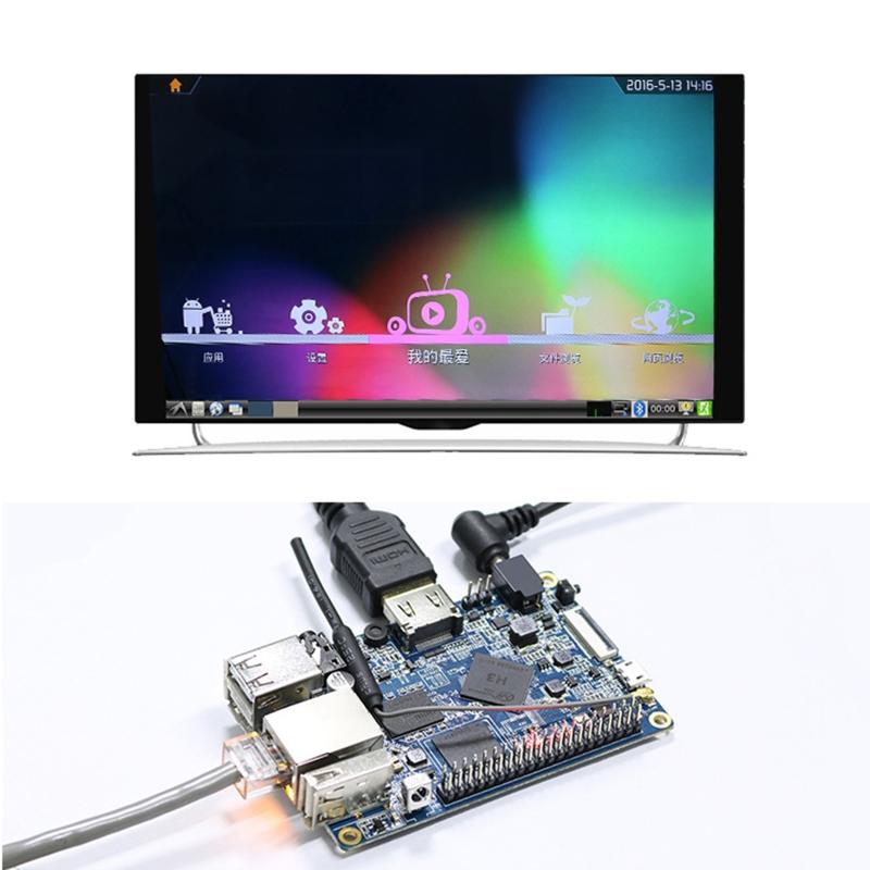 Orange Pi PC Plus 8G EMMC с WIFI, AllWinner SoC, бортовой компьютер с открытым исходным кодом, работает под управлением ОС 4.4/ Ubuntu/ ebian