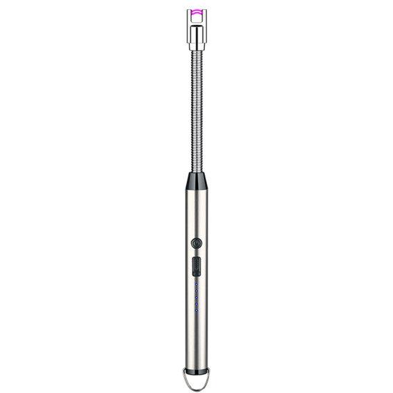Rechargeable Igniter Windproof No Flame Long Handle BBQ Flameless Plasma Igniter Camping Equipment for Daily Life