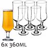 KADAX Кружка Стакан Для Пива Рюмка 6шт 360мл
