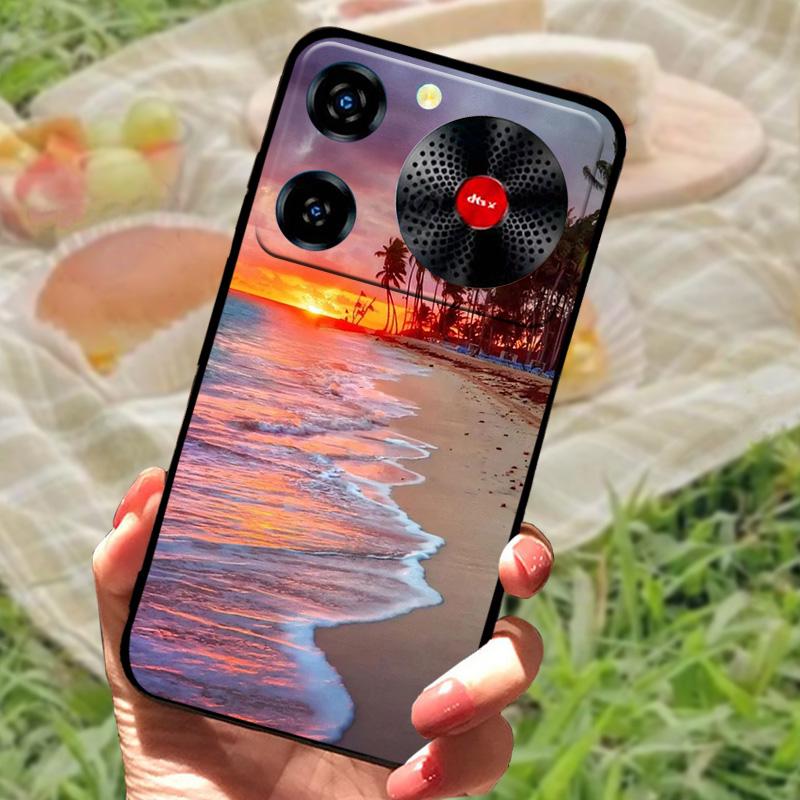 For ZTE Nubia Music Case Shockproof TPU Silicon Black Bumper Cover For ZTE Nubia Music Phone Cases Cute Back Cover Fundas Capa