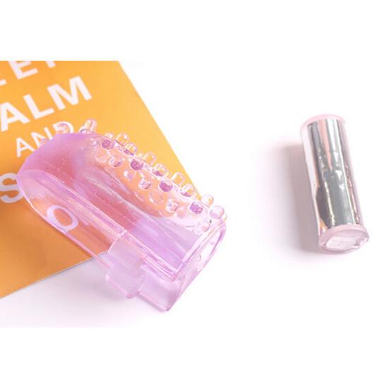 Finger Vibrator Skin-friendly Waterproof Mini Powerful Finger Vibrator for Sex