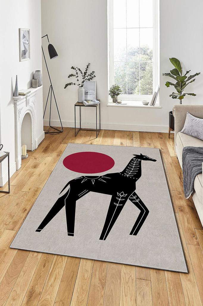 Современный домашний ковер с 3D-печатью, декоративный специальный дизайн, моющийся, нескользящий, устойчивый к пятнам мягкий коврик для спальни, гостиной