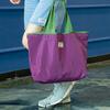 Large Drawstring Environmental Supermarket Shopping Bag Fashion Shoulder Bag Foldable Portable Tote Grocery Bag Waterproof