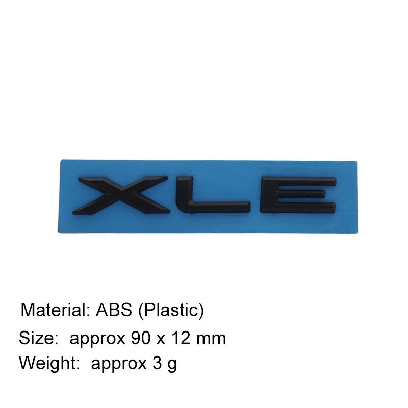 3D Стайлинг автомобиля XLE для автомобиля AVALON Капот Крыло багажник Задний капот Шильдик Наклейка Эмблема Значок Стикер