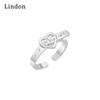 Lindon Classic Copper Alloy Ring Ladies Jewelry Wedding Promise Party Gift