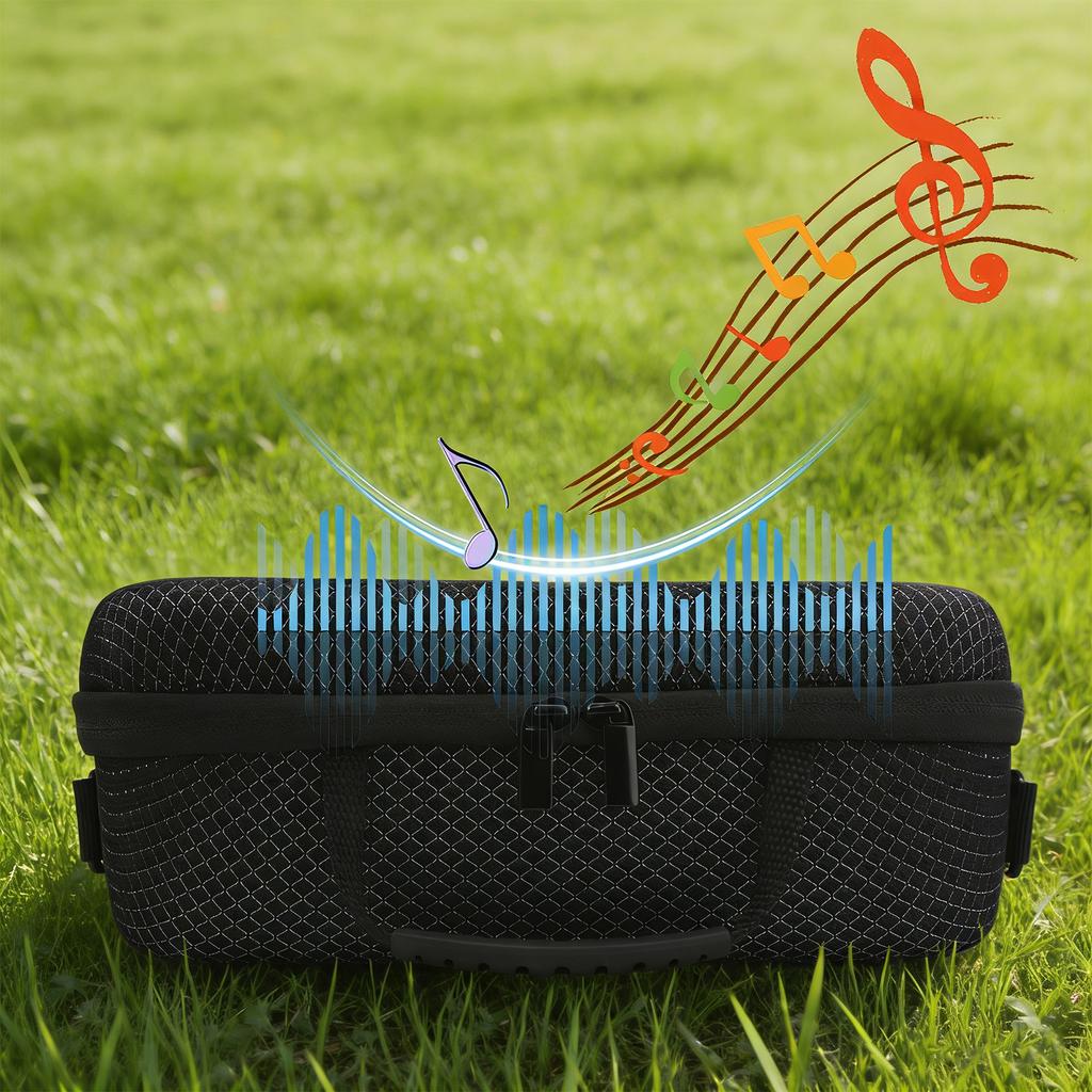 Портативная BT-колонка Сумка для хранения Защита от падений Подходит для Xiaomi Sound Party Pro Защитный чехол из ЭВА Ударопрочный (Динамик не входит в комплект)