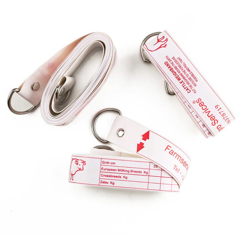 Измерительная линейка для крупного рогатого скота, износостойкая, водонепроницаемая, легкая, портативная, для точных измерений, рулетка, инструмент